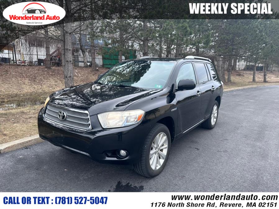 2009 Toyota Highlander Hybrid 4WD 4dr Limited w/3rd Row, available for sale in Revere, Massachusetts | Wonderland Auto. Revere, Massachusetts