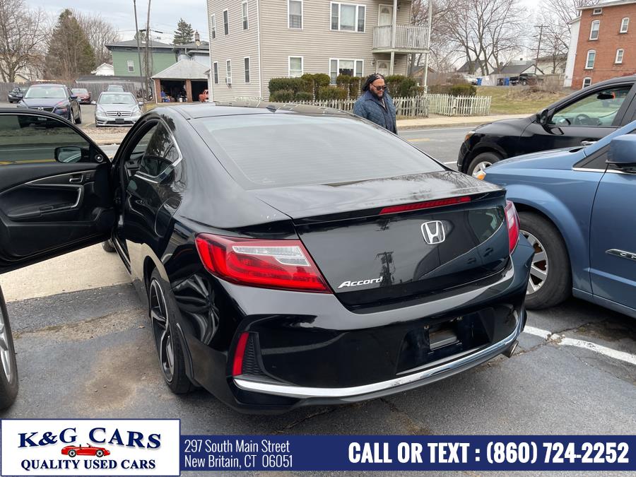 2016 Honda Accord Coupe 2dr I4 CVT EX-L, available for sale in New Britain, Connecticut | K and G Cars . New Britain, Connecticut 2016 Honda Accord Coupe 2dr I4 CVT EX-L, available for sale in New Britain, Connecticut | K and G Cars . New Britain, Connecticut