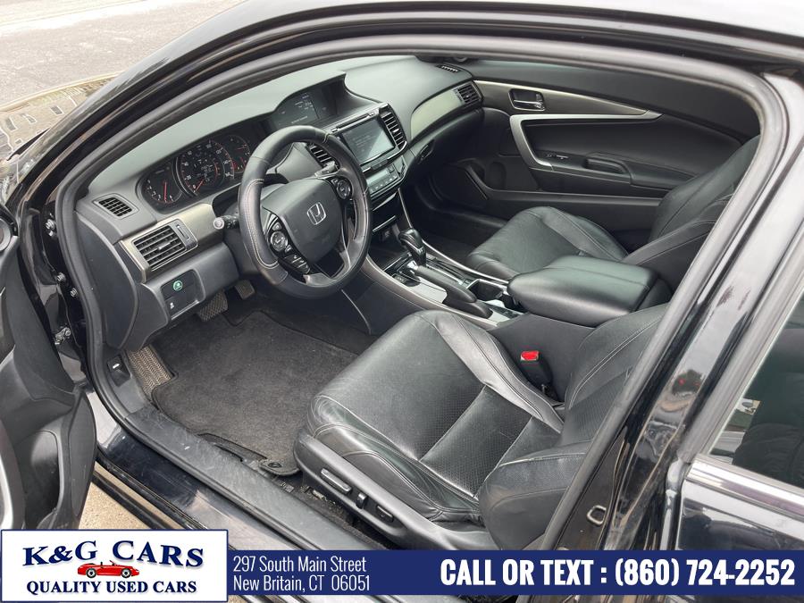 2016 Honda Accord Coupe 2dr I4 CVT EX-L, available for sale in New Britain, Connecticut | K and G Cars . New Britain, Connecticut 2016 Honda Accord Coupe 2dr I4 CVT EX-L, available for sale in New Britain, Connecticut | K and G Cars . New Britain, Connecticut