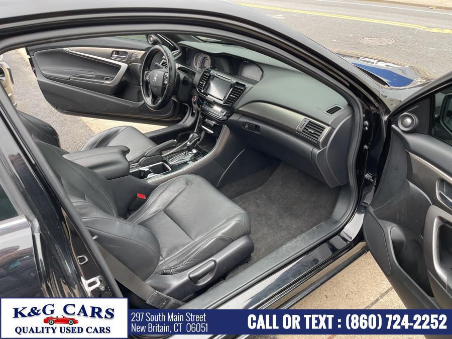 2016 Honda Accord Coupe 2dr I4 CVT EX-L, available for sale in New Britain, Connecticut | K and G Cars . New Britain, Connecticut 2016 Honda Accord Coupe 2dr I4 CVT EX-L, available for sale in New Britain, Connecticut | K and G Cars . New Britain, Connecticut