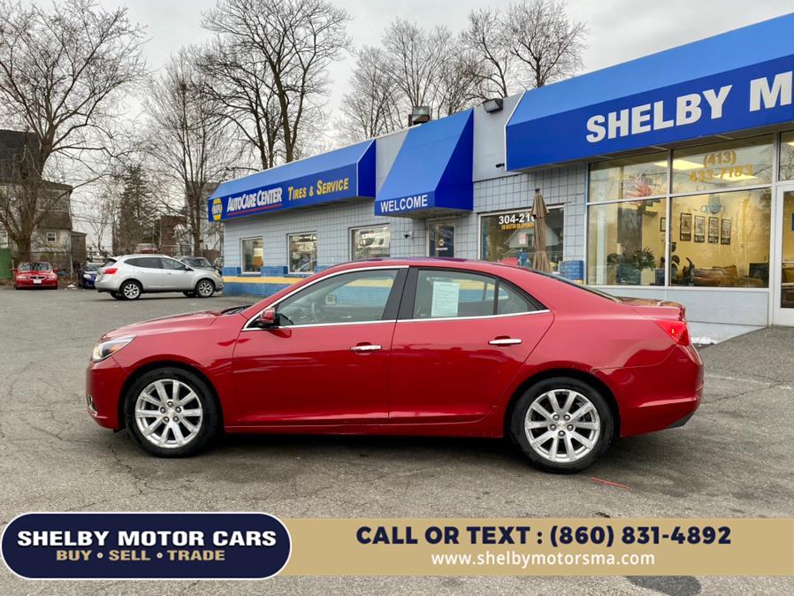 2013 Chevrolet Malibu 4dr Sdn LTZ w/1LZ, available for sale in Springfield, Massachusetts | Shelby Motor Cars. Springfield, Massachusetts 2013 Chevrolet Malibu 4dr Sdn LTZ w/1LZ, available for sale in Springfield, Massachusetts | Shelby Motor Cars. Springfield, Massachusetts