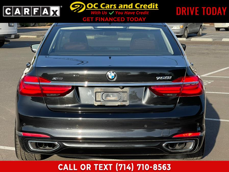 2016 BMW 7 Series 4dr Sdn 750i xDrive AWD, available for sale in Garden Grove, California | OC Cars and Credit. Garden Grove, California