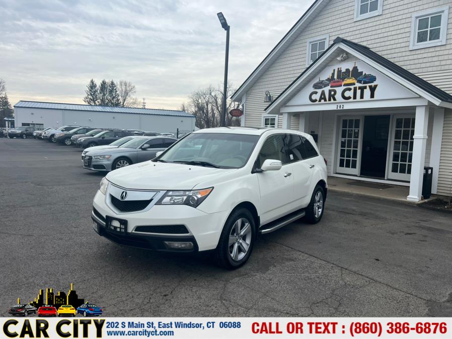 2012 Acura MDX AWD 4dr Tech Pkg, available for sale in East Windsor, CT
