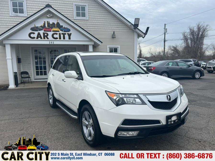 2012 Acura MDX AWD 4dr Tech Pkg, available for sale in East Windsor, Connecticut | Car City LLC. East Windsor, Connecticut 2012 Acura MDX AWD 4dr Tech Pkg, available for sale in East Windsor, Connecticut | Car City LLC. East Windsor, Connecticut