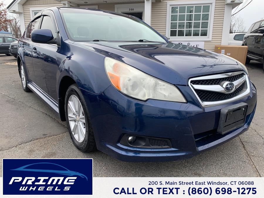 2011 Subaru Legacy 4dr Sdn H4 Auto 2.5i Prem AWP, available for sale in East Windsor, Connecticut | Prime Wheels. East Windsor, Connecticut