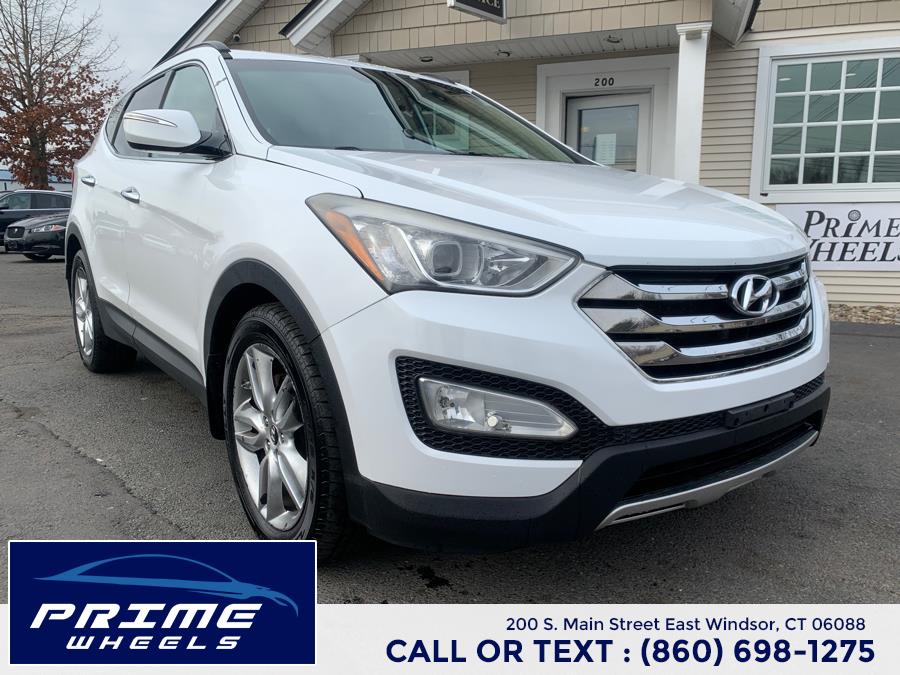 2013 Hyundai Santa Fe Sport AWD 4dr Sport 2.0T w/Saddle Interior, available for sale in East Windsor, Connecticut | Prime Wheels. East Windsor, Connecticut