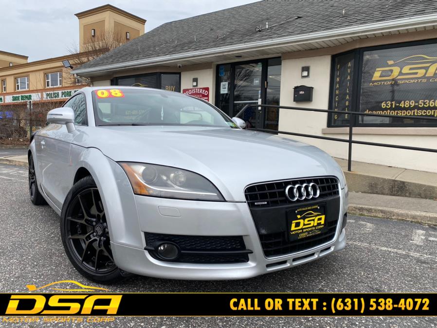 2008 Audi TT 2dr Cpe Man 3.2L quattro, available for sale in Commack, New York | DSA Motor Sports Corp. Commack, New York 2008 Audi TT 2dr Cpe Man 3.2L quattro, available for sale in Commack, New York | DSA Motor Sports Corp. Commack, New York