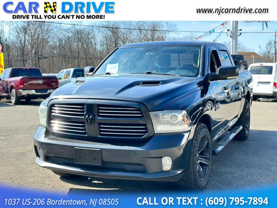 2016 Ram 1500 Sport Crew Cab SWB 4WD, available for sale in Bordentown, New Jersey | Car N Drive. Bordentown, New Jersey