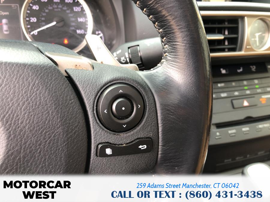 2016 Lexus IS 300 4dr Sdn AWD, available for sale in Manchester, Connecticut | Motorcar West. Manchester, Connecticut 2016 Lexus IS 300 4dr Sdn AWD, available for sale in Manchester, Connecticut | Motorcar West. Manchester, Connecticut