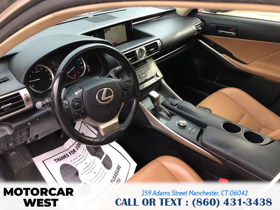 2016 Lexus IS 300 4dr Sdn AWD, available for sale in Manchester, Connecticut | Motorcar West. Manchester, Connecticut 2016 Lexus IS 300 4dr Sdn AWD, available for sale in Manchester, Connecticut | Motorcar West. Manchester, Connecticut