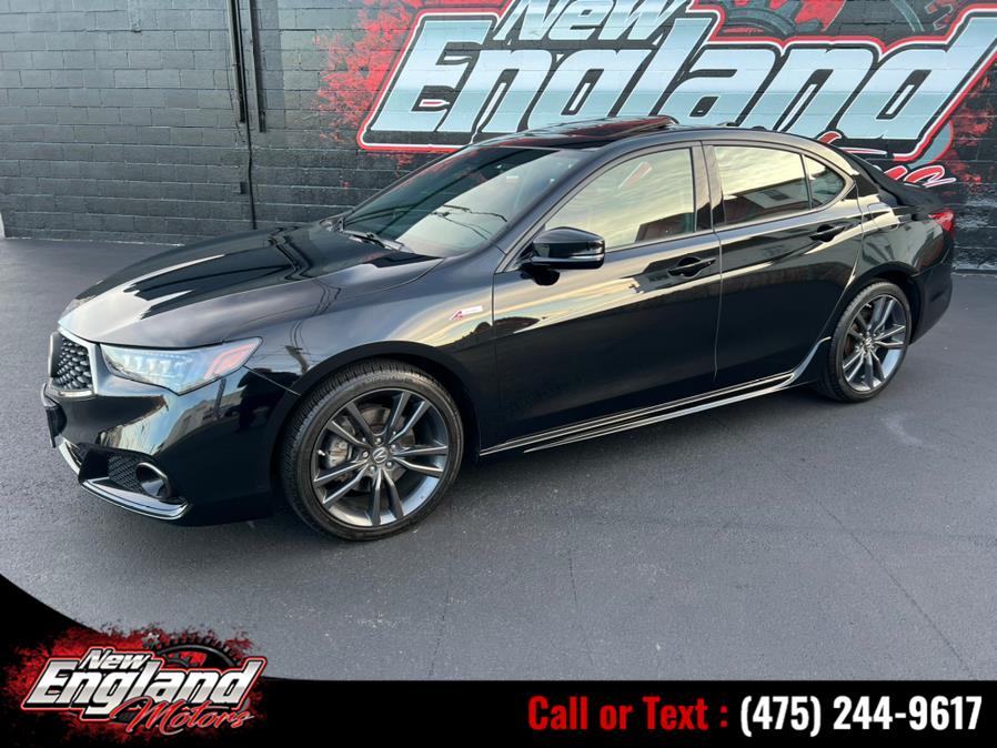 2019 Acura TLX 3.5L SH-AWD w/A-Spec Pkg Red Leather, available for sale in Hamden, Connecticut | New England Motors LLC. Hamden, Connecticut 2019 Acura TLX 3.5L SH-AWD w/A-Spec Pkg Red Leather, available for sale in Hamden, Connecticut | New England Motors LLC. Hamden, Connecticut
