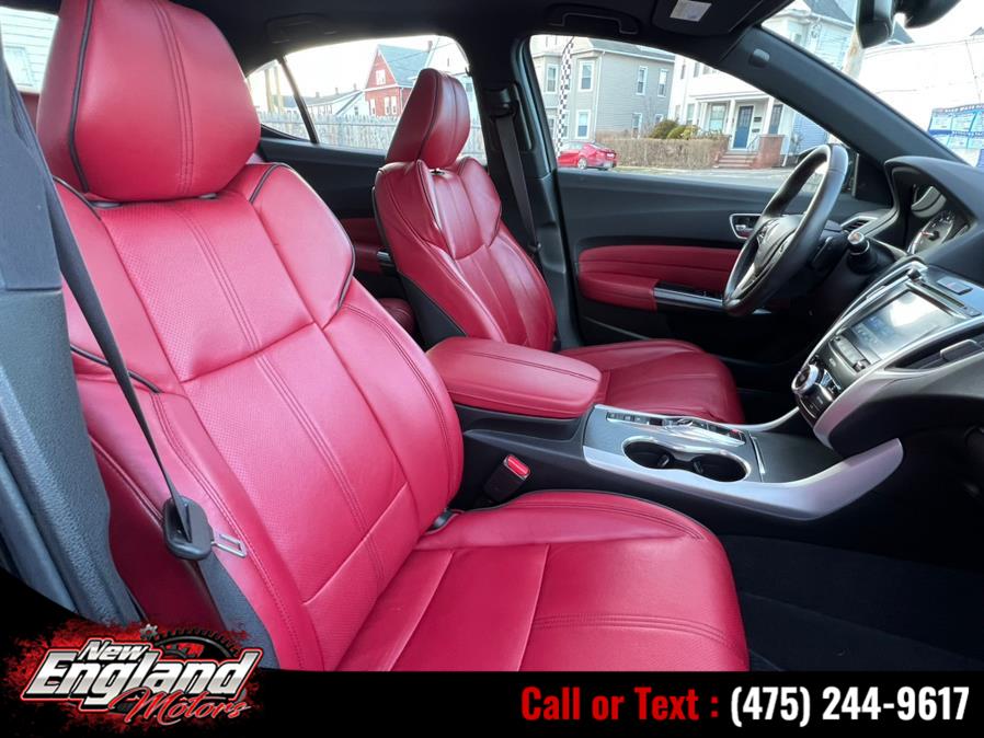 2019 Acura TLX 3.5L SH-AWD w/A-Spec Pkg Red Leather, available for sale in Hamden, Connecticut | New England Motors LLC. Hamden, Connecticut 2019 Acura TLX 3.5L SH-AWD w/A-Spec Pkg Red Leather, available for sale in Hamden, Connecticut | New England Motors LLC. Hamden, Connecticut