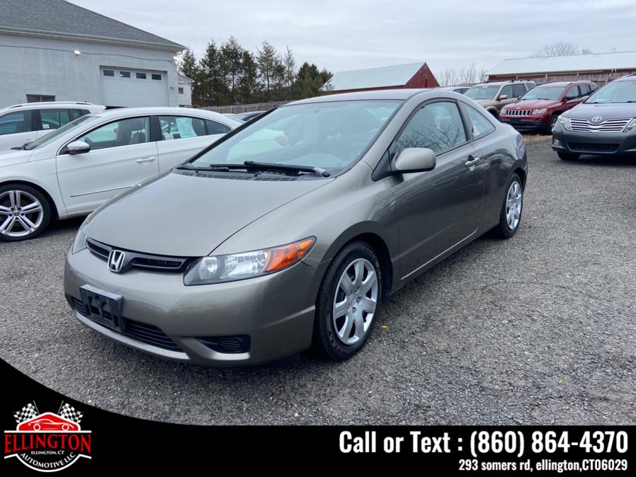 2006 Honda Civic Cpe LX AT, available for sale in Ellington, Connecticut | Ellington Automotive LLC. Ellington, Connecticut