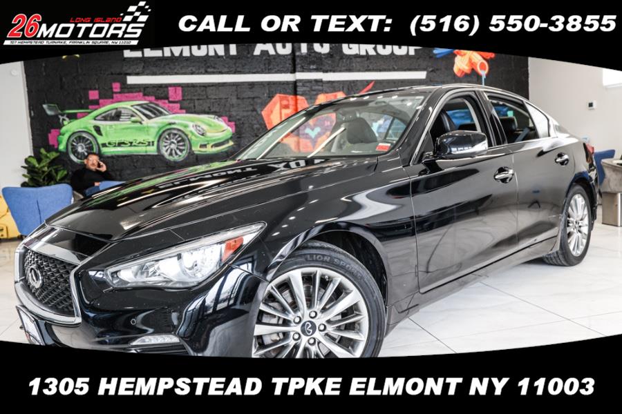 2019 INFINITI Q50 3.0t LUXE AWD, available for sale in ELMONT, New York | 26 Motors Long Island. ELMONT, New York 2019 INFINITI Q50 3.0t LUXE AWD, available for sale in ELMONT, New York | 26 Motors Long Island. ELMONT, New York
