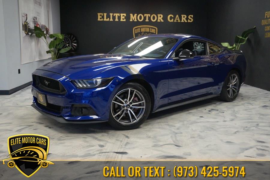 2016 Ford Mustang 2dr Fastback EcoBoost Premium, available for sale in Newark, New Jersey | Elite Motor Cars. Newark, New Jersey 2016 Ford Mustang 2dr Fastback EcoBoost Premium, available for sale in Newark, New Jersey | Elite Motor Cars. Newark, New Jersey