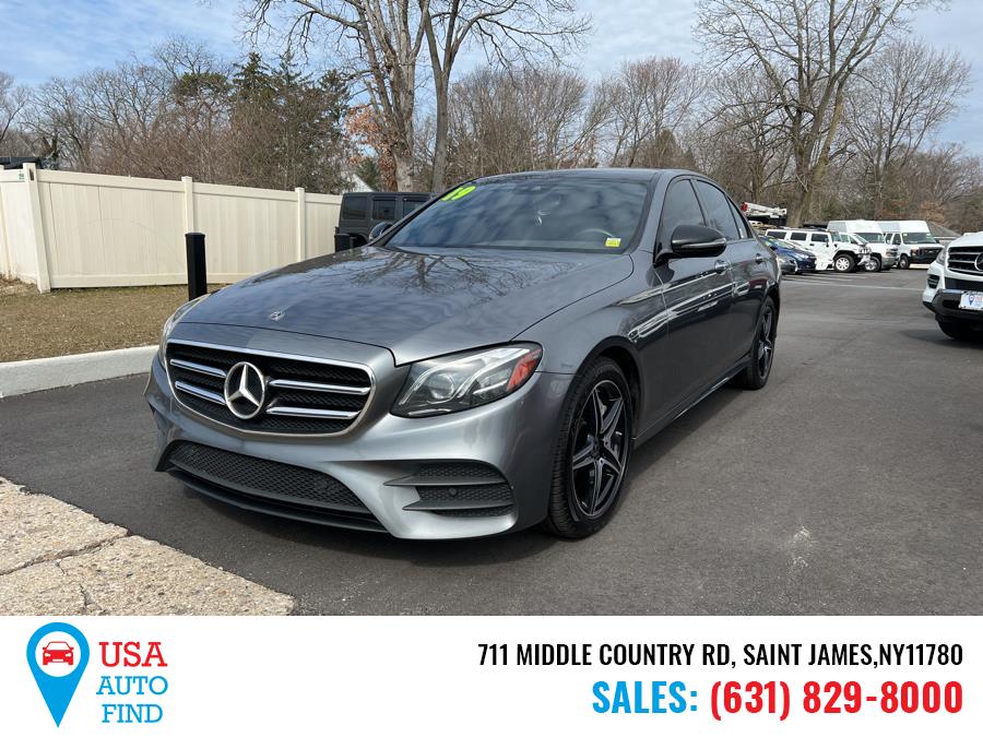 2019 Mercedes-Benz E-Class E 450 4MATIC Sedan, available for sale in Saint James, New York | USA Auto Find. Saint James, New York 2019 Mercedes-Benz E-Class E 450 4MATIC Sedan, available for sale in Saint James, New York | USA Auto Find. Saint James, New York