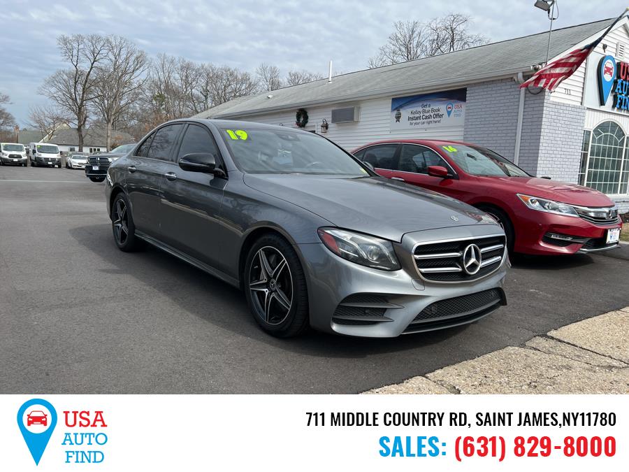 2019 Mercedes-Benz E-Class E 450 4MATIC Sedan, available for sale in Saint James, New York | USA Auto Find. Saint James, New York