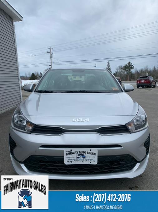 2022 Kia Rio S S IVT, available for sale in Hancock, Maine | Fairway Auto Sales. Hancock, Maine 2022 Kia Rio S S IVT, available for sale in Hancock, Maine | Fairway Auto Sales. Hancock, Maine