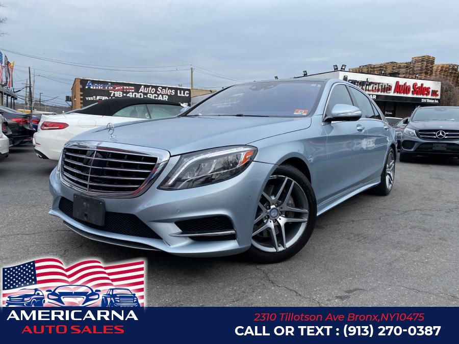 2015 Mercedes-Benz S-Class 4dr Sdn S 550 4MATIC, available for sale in Bronx, New York | Americarna Auto Sales LLC. Bronx, New York 2015 Mercedes-Benz S-Class 4dr Sdn S 550 4MATIC, available for sale in Bronx, New York | Americarna Auto Sales LLC. Bronx, New York