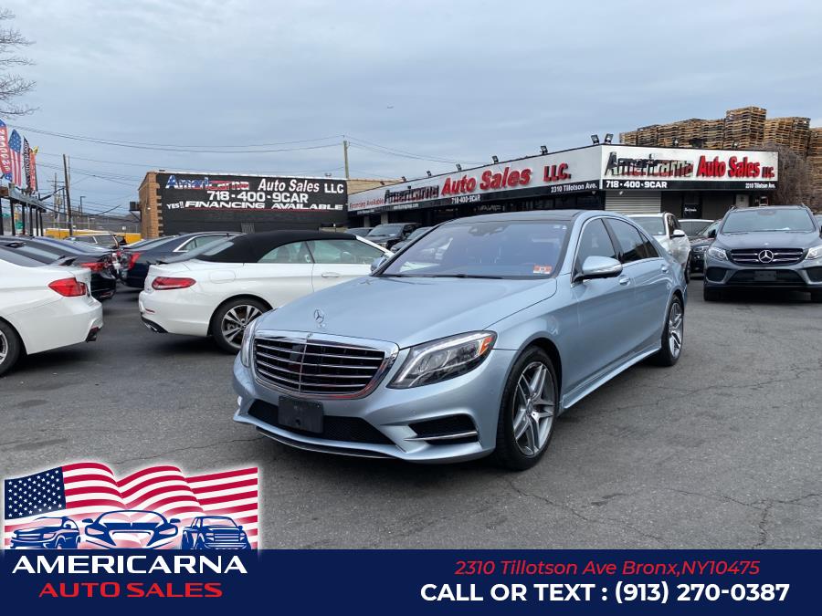 2015 Mercedes-Benz S-Class 4dr Sdn S 550 4MATIC, available for sale in Bronx, New York | Americarna Auto Sales LLC. Bronx, New York 2015 Mercedes-Benz S-Class 4dr Sdn S 550 4MATIC, available for sale in Bronx, New York | Americarna Auto Sales LLC. Bronx, New York