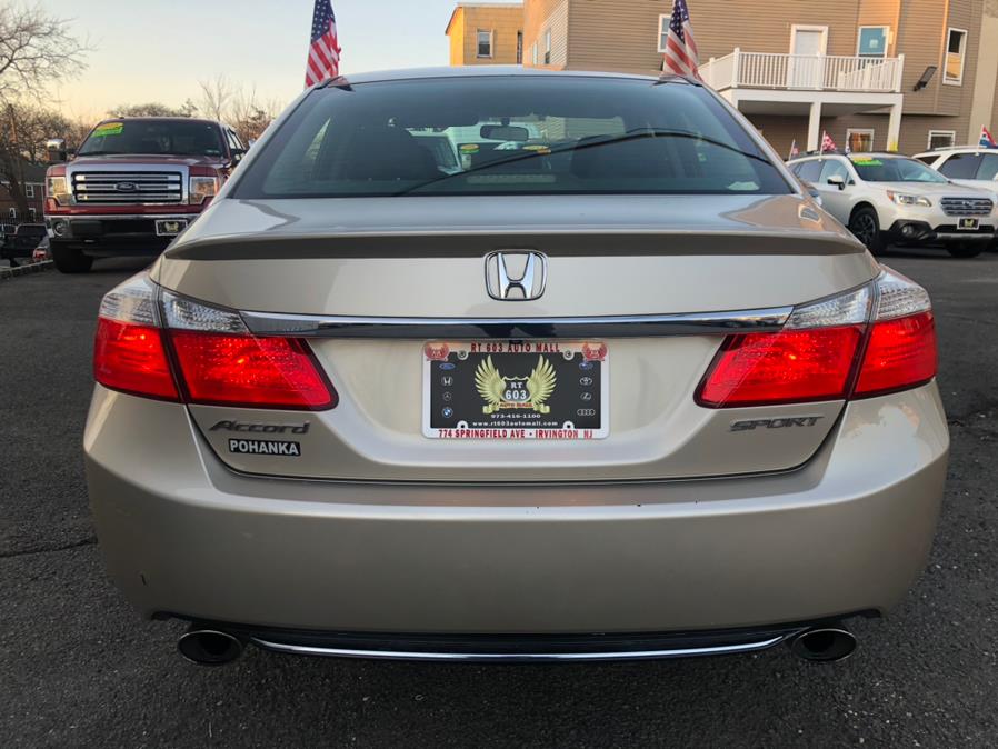 2014 Honda Accord Sedan 4dr I4 CVT Sport, available for sale in Irvington, New Jersey | Elis Motors Corp. Irvington, New Jersey 2014 Honda Accord Sedan 4dr I4 CVT Sport, available for sale in Irvington, New Jersey | Elis Motors Corp. Irvington, New Jersey