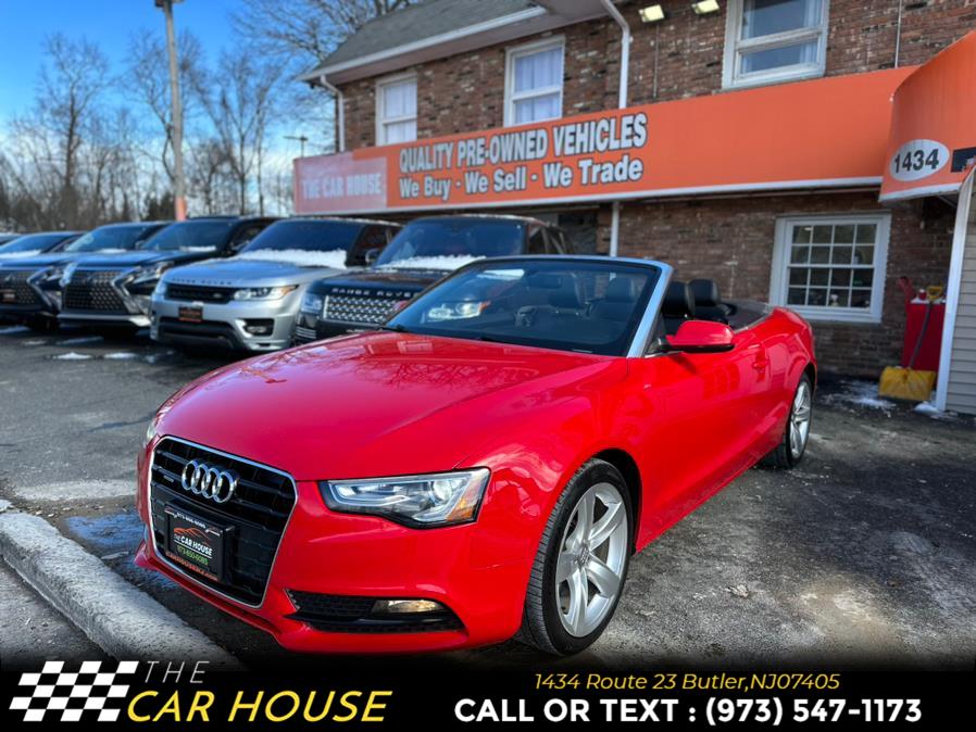 2014 Audi A5 2dr Cabriolet Auto quattro 2.0T Premium, available for sale in Butler, New Jersey | The Car House. Butler, New Jersey