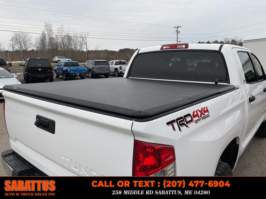2014 Toyota Tundra 4WD Truck CrewMax 5.7L V8 6-Spd AT SR5 (Natl), available for sale in Sabattus, Maine | Sabattus Auto and Truck Sales Inc. Sabattus, Maine 2014 Toyota Tundra 4WD Truck CrewMax 5.7L V8 6-Spd AT SR5 (Natl), available for sale in Sabattus, Maine | Sabattus Auto and Truck Sales Inc. Sabattus, Maine