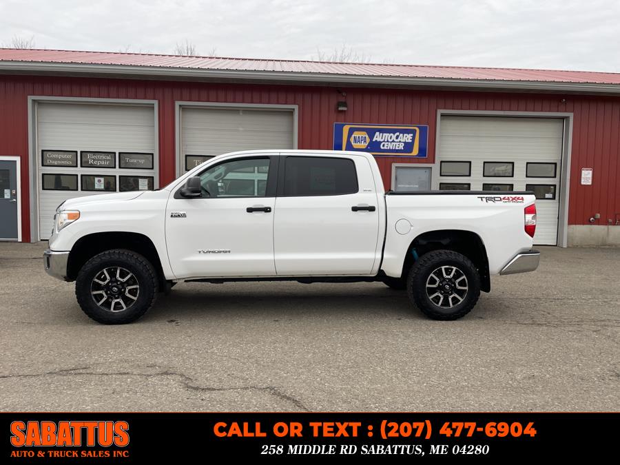 2014 Toyota Tundra 4WD Truck CrewMax 5.7L V8 6-Spd AT SR5 (Natl), available for sale in Sabattus, Maine | Sabattus Auto and Truck Sales Inc. Sabattus, Maine 2014 Toyota Tundra 4WD Truck CrewMax 5.7L V8 6-Spd AT SR5 (Natl), available for sale in Sabattus, Maine | Sabattus Auto and Truck Sales Inc. Sabattus, Maine