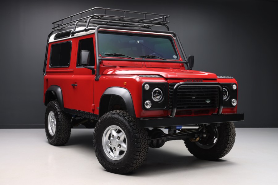 1997 Land Rover Defender 90 2dr Station Wagon Hard-Top, available for sale in North Salem, New York | Meccanic Shop North Inc. North Salem, New York 1997 Land Rover Defender 90 2dr Station Wagon Hard-Top, available for sale in North Salem, New York | Meccanic Shop North Inc. North Salem, New York