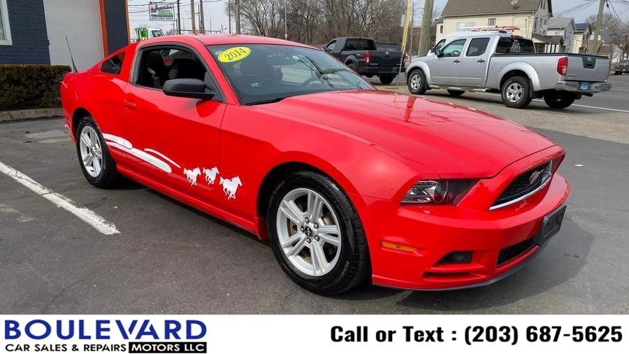 2014 Ford Mustang V6 Coupe 2D, available for sale in New Haven, Connecticut | Boulevard Motors LLC. New Haven, Connecticut 2014 Ford Mustang V6 Coupe 2D, available for sale in New Haven, Connecticut | Boulevard Motors LLC. New Haven, Connecticut