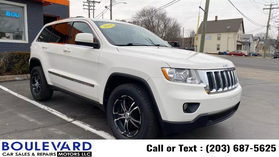 2012 Jeep Grand Cherokee Laredo Sport Utility 4D, available for sale in New Haven, Connecticut | Boulevard Motors LLC. New Haven, Connecticut 2012 Jeep Grand Cherokee Laredo Sport Utility 4D, available for sale in New Haven, Connecticut | Boulevard Motors LLC. New Haven, Connecticut