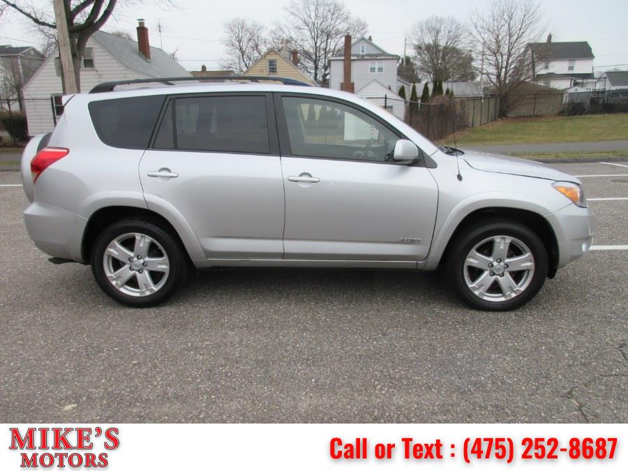 2008 Toyota RAV4 4WD 4dr 4-cyl 4-Spd AT Sport (Natl), available for sale in Stratford, Connecticut | Mike's Motors LLC. Stratford, Connecticut 2008 Toyota RAV4 4WD 4dr 4-cyl 4-Spd AT Sport (Natl), available for sale in Stratford, Connecticut | Mike's Motors LLC. Stratford, Connecticut