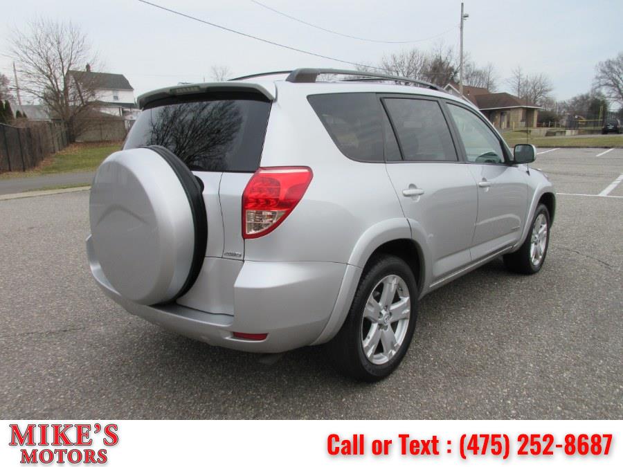 2008 Toyota RAV4 4WD 4dr 4-cyl 4-Spd AT Sport (Natl), available for sale in Stratford, Connecticut | Mike's Motors LLC. Stratford, Connecticut 2008 Toyota RAV4 4WD 4dr 4-cyl 4-Spd AT Sport (Natl), available for sale in Stratford, Connecticut | Mike's Motors LLC. Stratford, Connecticut