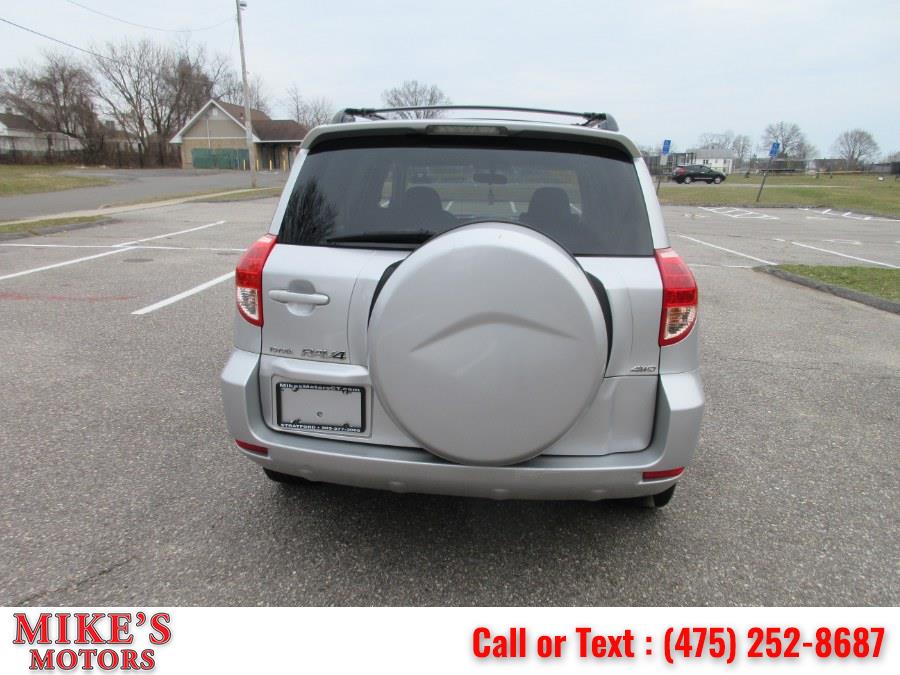 2008 Toyota RAV4 4WD 4dr 4-cyl 4-Spd AT Sport (Natl), available for sale in Stratford, Connecticut | Mike's Motors LLC. Stratford, Connecticut 2008 Toyota RAV4 4WD 4dr 4-cyl 4-Spd AT Sport (Natl), available for sale in Stratford, Connecticut | Mike's Motors LLC. Stratford, Connecticut