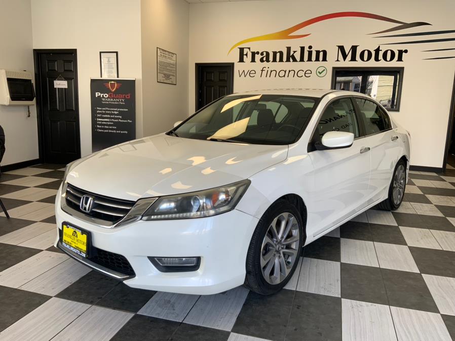 2013 Honda Accord Sdn 4dr I4 CVT Sport, available for sale in Hartford, Connecticut | Franklin Motors Auto Sales LLC. Hartford, Connecticut