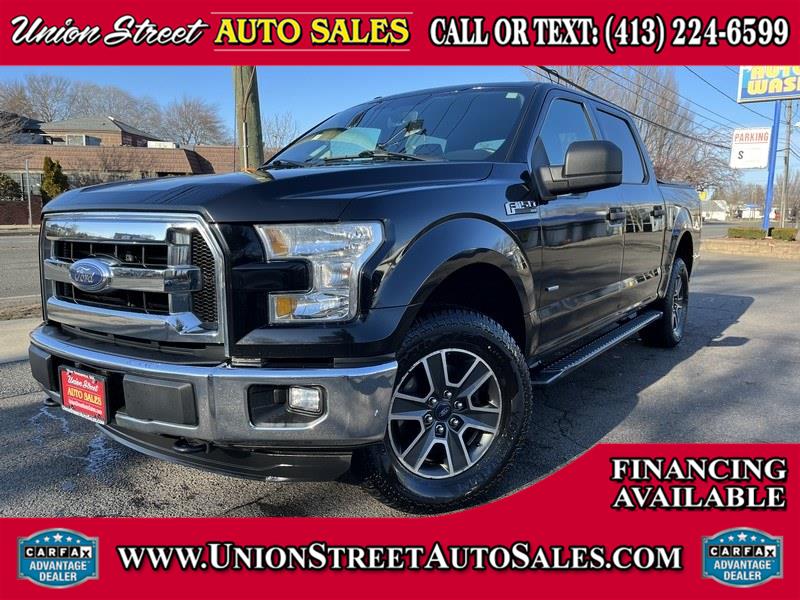 2016 Ford F-150 4WD SuperCrew 145" XLT, available for sale in West Springfield, Massachusetts | Union Street Auto Sales. West Springfield, Massachusetts 2016 Ford F-150 4WD SuperCrew 145" XLT, available for sale in West Springfield, Massachusetts | Union Street Auto Sales. West Springfield, Massachusetts