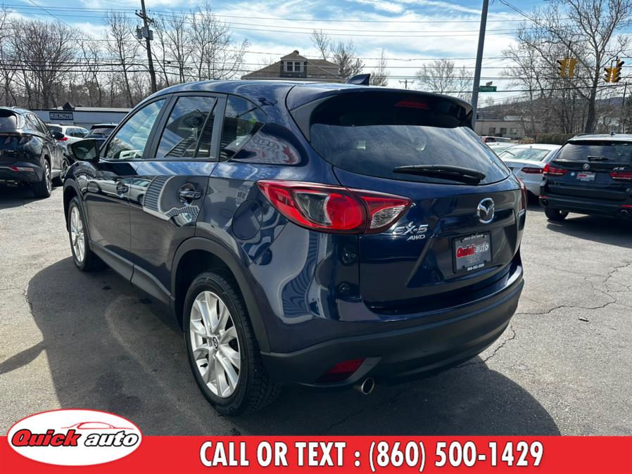 2013 Mazda CX-5 AWD 4dr Auto Grand Touring, available for sale in Bristol, Connecticut | Quick Auto LLC. Bristol, Connecticut 2013 Mazda CX-5 AWD 4dr Auto Grand Touring, available for sale in Bristol, Connecticut | Quick Auto LLC. Bristol, Connecticut