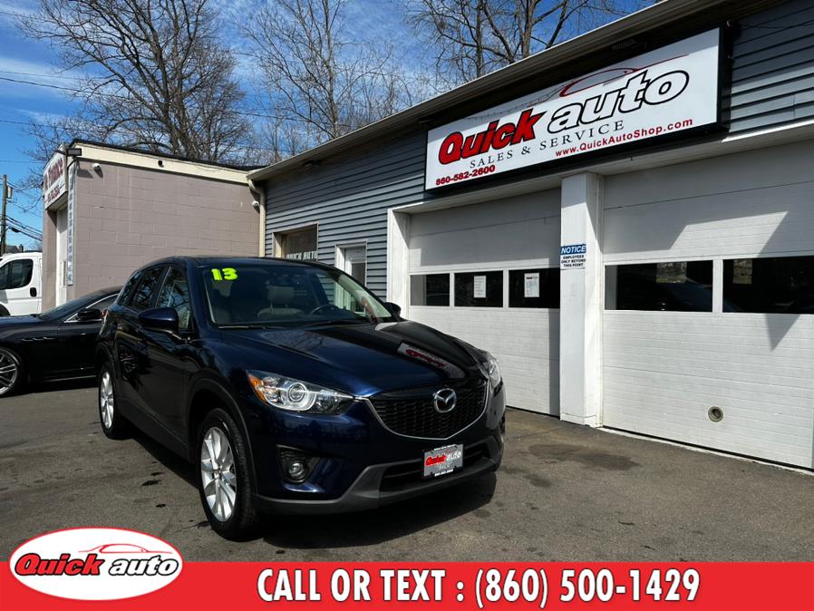 2013 Mazda CX-5 AWD 4dr Auto Grand Touring, available for sale in Bristol, Connecticut | Quick Auto LLC. Bristol, Connecticut 2013 Mazda CX-5 AWD 4dr Auto Grand Touring, available for sale in Bristol, Connecticut | Quick Auto LLC. Bristol, Connecticut