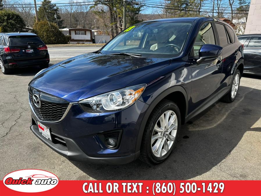 2013 Mazda CX-5 AWD 4dr Auto Grand Touring, available for sale in Bristol, Connecticut | Quick Auto LLC. Bristol, Connecticut 2013 Mazda CX-5 AWD 4dr Auto Grand Touring, available for sale in Bristol, Connecticut | Quick Auto LLC. Bristol, Connecticut