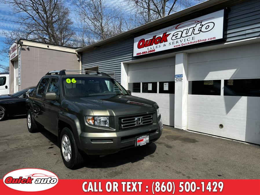 2006 Honda Ridgeline RTS AT, available for sale in Bristol, Connecticut | Quick Auto LLC. Bristol, Connecticut 2006 Honda Ridgeline RTS AT, available for sale in Bristol, Connecticut | Quick Auto LLC. Bristol, Connecticut