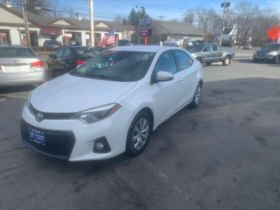 2016 Toyota Corolla 4dr Sdn CVT S (Natl), available for sale in Taunton, Massachusetts | Rt 138 Auto Center Inc . Taunton, Massachusetts 2016 Toyota Corolla 4dr Sdn CVT S (Natl), available for sale in Taunton, Massachusetts | Rt 138 Auto Center Inc . Taunton, Massachusetts