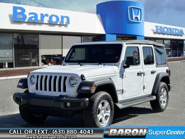 2018 Jeep Wrangler Unlimited Unlimited Sport, available for sale in Patchogue, New York | Baron Supercenter. Patchogue, New York 2018 Jeep Wrangler Unlimited Unlimited Sport, available for sale in Patchogue, New York | Baron Supercenter. Patchogue, New York