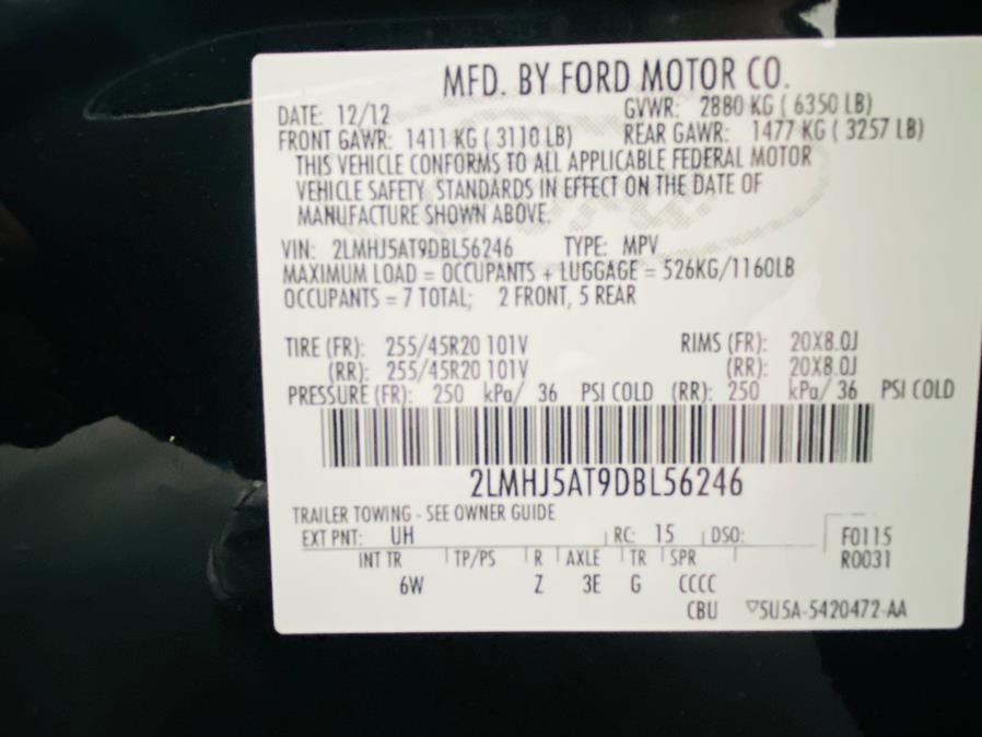 2013 Lincoln MKT 4dr Wgn 3.5L AWD EcoBoost, available for sale in Linden, New Jersey | East Coast Auto Group. Linden, New Jersey 2013 Lincoln MKT 4dr Wgn 3.5L AWD EcoBoost, available for sale in Linden, New Jersey | East Coast Auto Group. Linden, New Jersey