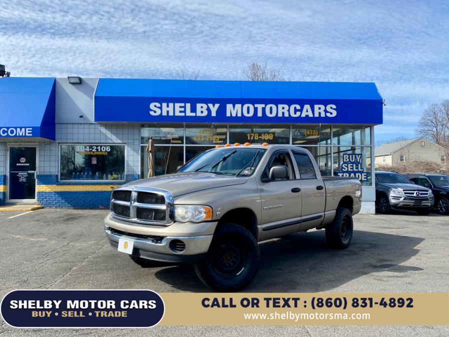 2005 Dodge Ram 2500 4dr Quad Cab 140.5" WB 4WD SLT, available for sale in Springfield, Massachusetts | Shelby Motor Cars. Springfield, Massachusetts