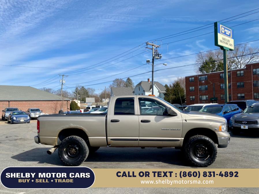 2005 Dodge Ram 2500 4dr Quad Cab 140.5" WB 4WD SLT, available for sale in Springfield, Massachusetts | Shelby Motor Cars. Springfield, Massachusetts 2005 Dodge Ram 2500 4dr Quad Cab 140.5" WB 4WD SLT, available for sale in Springfield, Massachusetts | Shelby Motor Cars. Springfield, Massachusetts