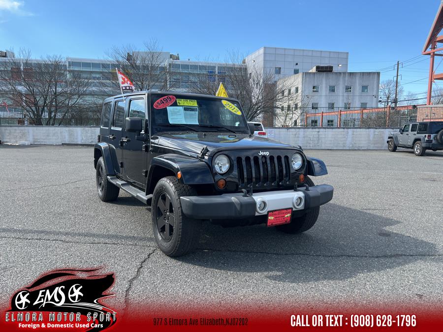 2012 Jeep Wrangler Unlimited 4WD 4dr Sahara, available for sale in Elizabeth, New Jersey | Elmora Motor Sports. Elizabeth, New Jersey 2012 Jeep Wrangler Unlimited 4WD 4dr Sahara, available for sale in Elizabeth, New Jersey | Elmora Motor Sports. Elizabeth, New Jersey