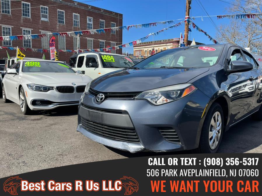 2014 Toyota Corolla 4dr Sdn CVT LE (Natl), available for sale in Plainfield, New Jersey | Best Cars R Us LLC. Plainfield, New Jersey 2014 Toyota Corolla 4dr Sdn CVT LE (Natl), available for sale in Plainfield, New Jersey | Best Cars R Us LLC. Plainfield, New Jersey