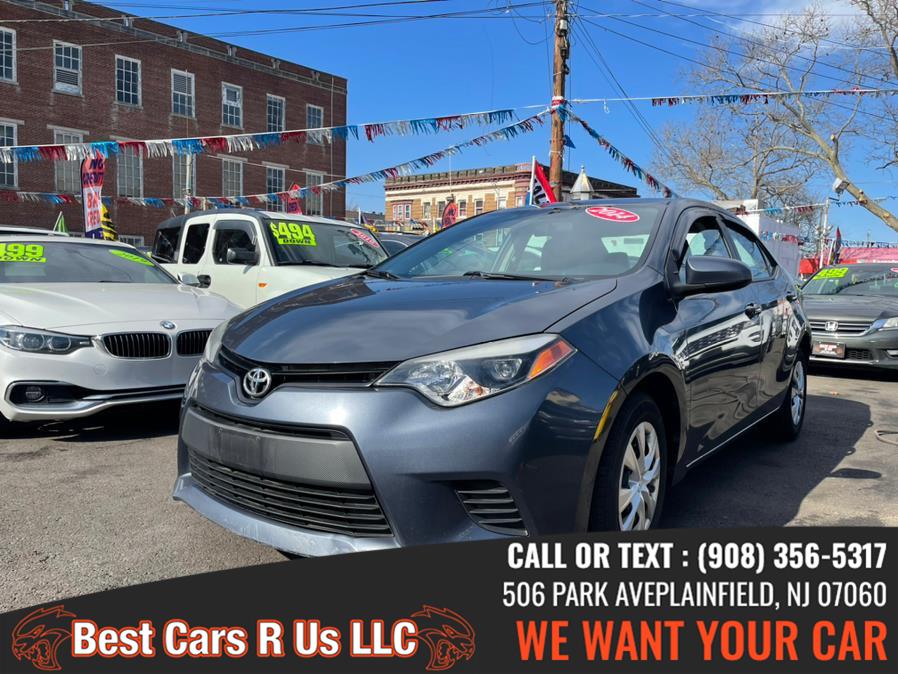 2014 Toyota Corolla 4dr Sdn CVT LE (Natl), available for sale in Plainfield, New Jersey | Best Cars R Us LLC. Plainfield, New Jersey 2014 Toyota Corolla 4dr Sdn CVT LE (Natl), available for sale in Plainfield, New Jersey | Best Cars R Us LLC. Plainfield, New Jersey