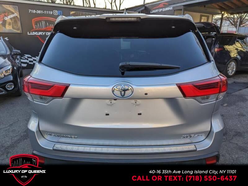 2018 Toyota Highlander XLE V6 AWD (Natl), available for sale in Long Island City, New York | Luxury Of Queens. Long Island City, New York 2018 Toyota Highlander XLE V6 AWD (Natl), available for sale in Long Island City, New York | Luxury Of Queens. Long Island City, New York