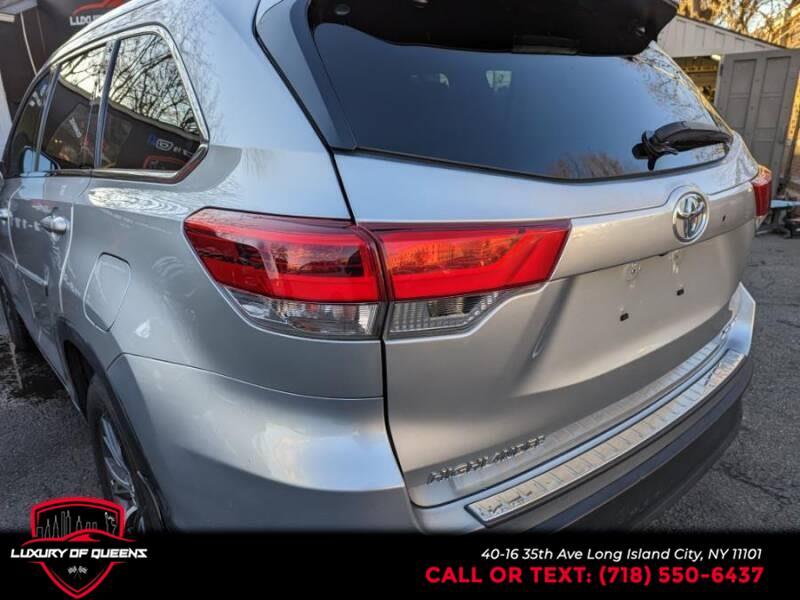 2018 Toyota Highlander XLE V6 AWD (Natl), available for sale in Long Island City, New York | Luxury Of Queens. Long Island City, New York 2018 Toyota Highlander XLE V6 AWD (Natl), available for sale in Long Island City, New York | Luxury Of Queens. Long Island City, New York